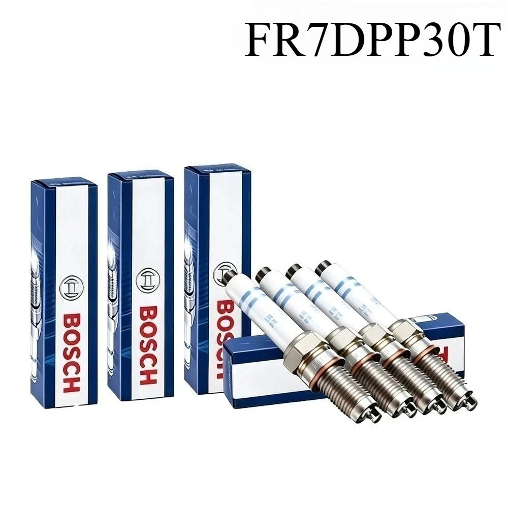 Bosch Spark Plug Platinum - Bosch FR7DPP30T Zündkerze passend für Renault