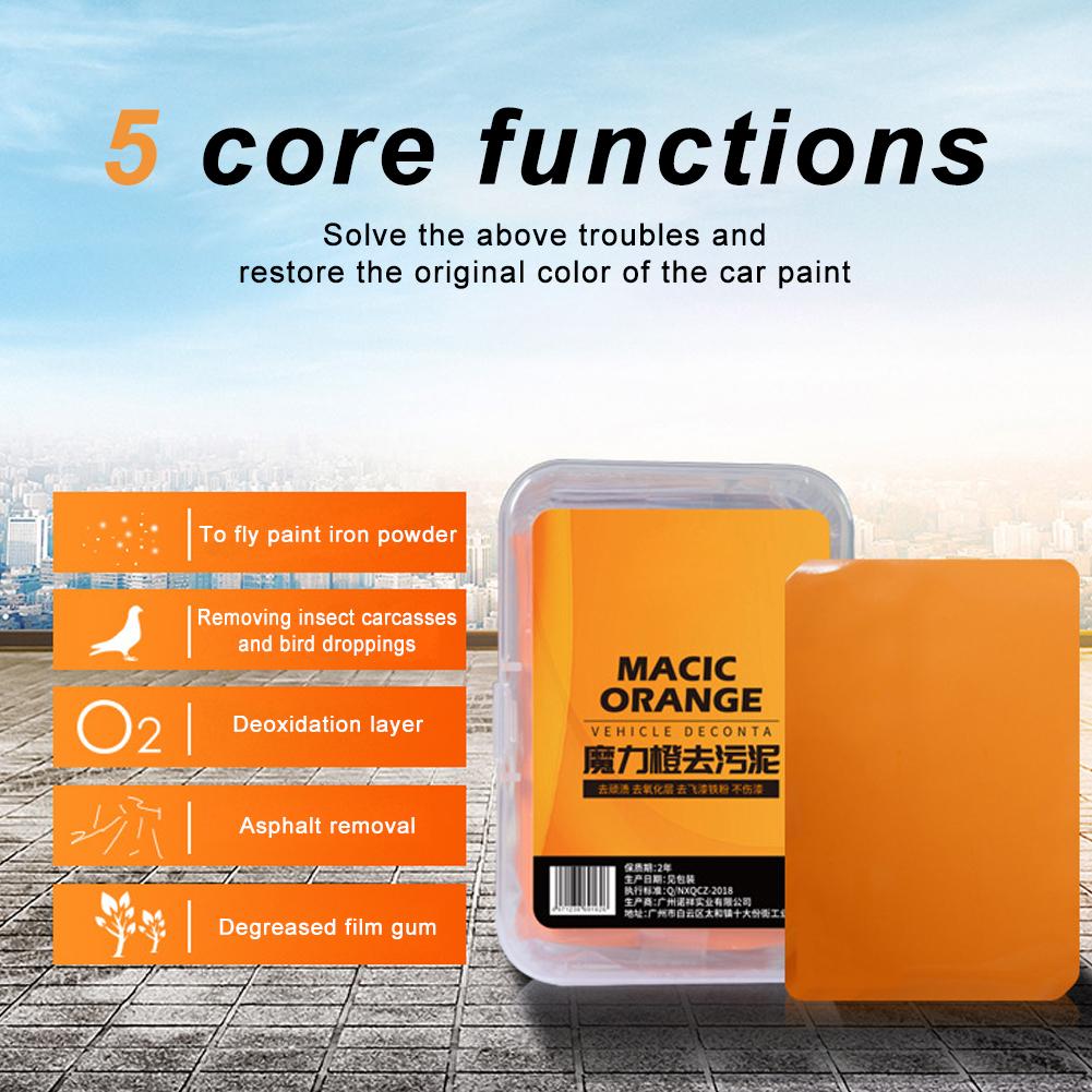 Clay Bar Lubricant - Rückstandsfreier Auto-Wasch-Clay-Bar: Magische Dekontaminationshilfe zur Vorbehandlung