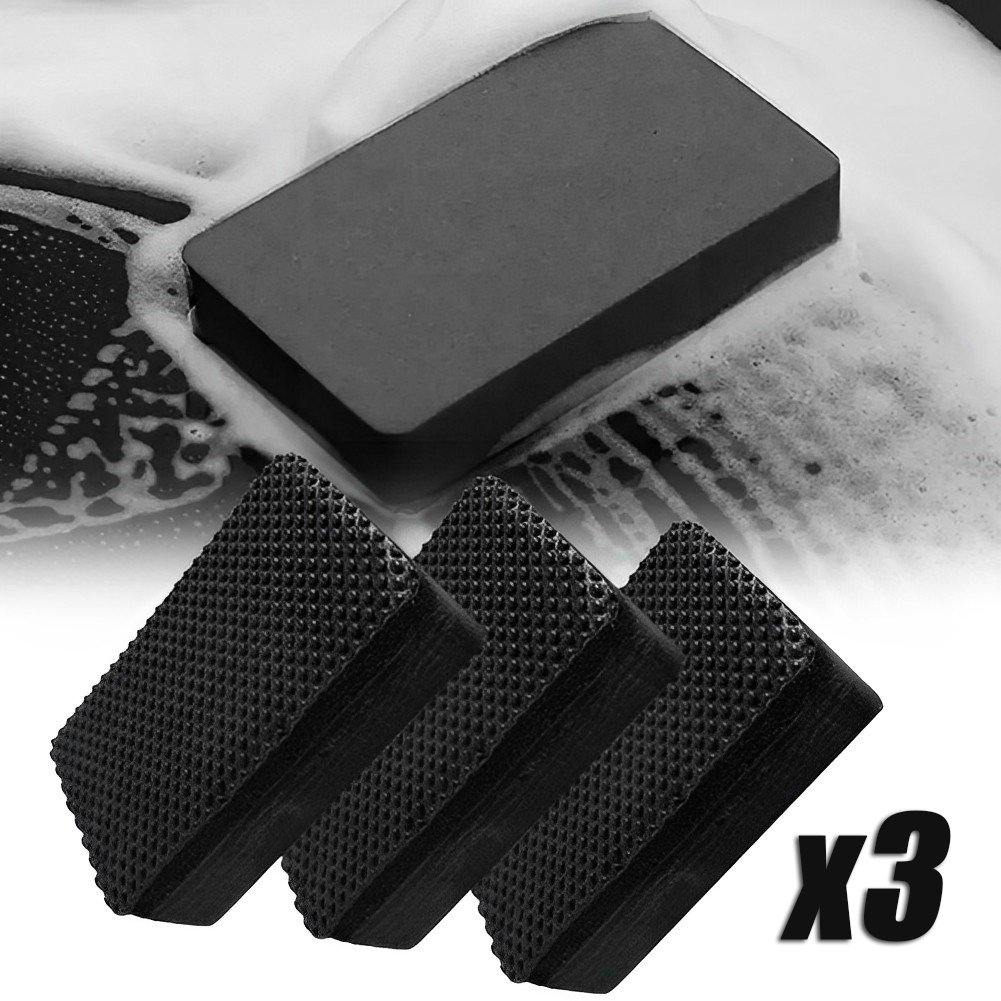 Clay Bar Lubricant - 1-3 Stück Auto-Reinigungsschwamm, Reinigungswerkzeug, Auto-Polierwachs-Schwamm, Autopflege
