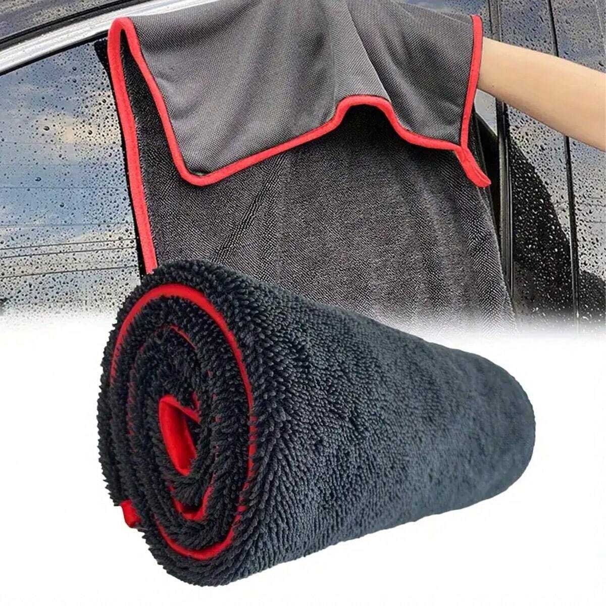 Microfiber Towel Detailing - Super saugfähiges Mikrofaser-Autotuch, kompaktes Design, starke