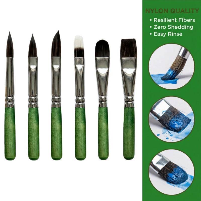 6-teiliges Mini-Reise-Malpinse – Detailing Brush Set Bewertung und Preis